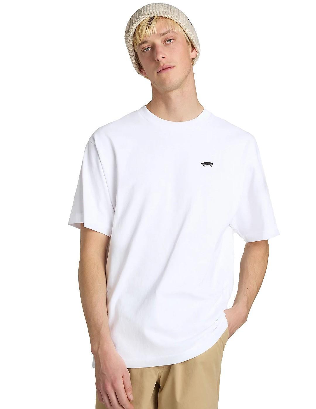 Maillot pour homme Vans Salton loose Blanc 3/4
