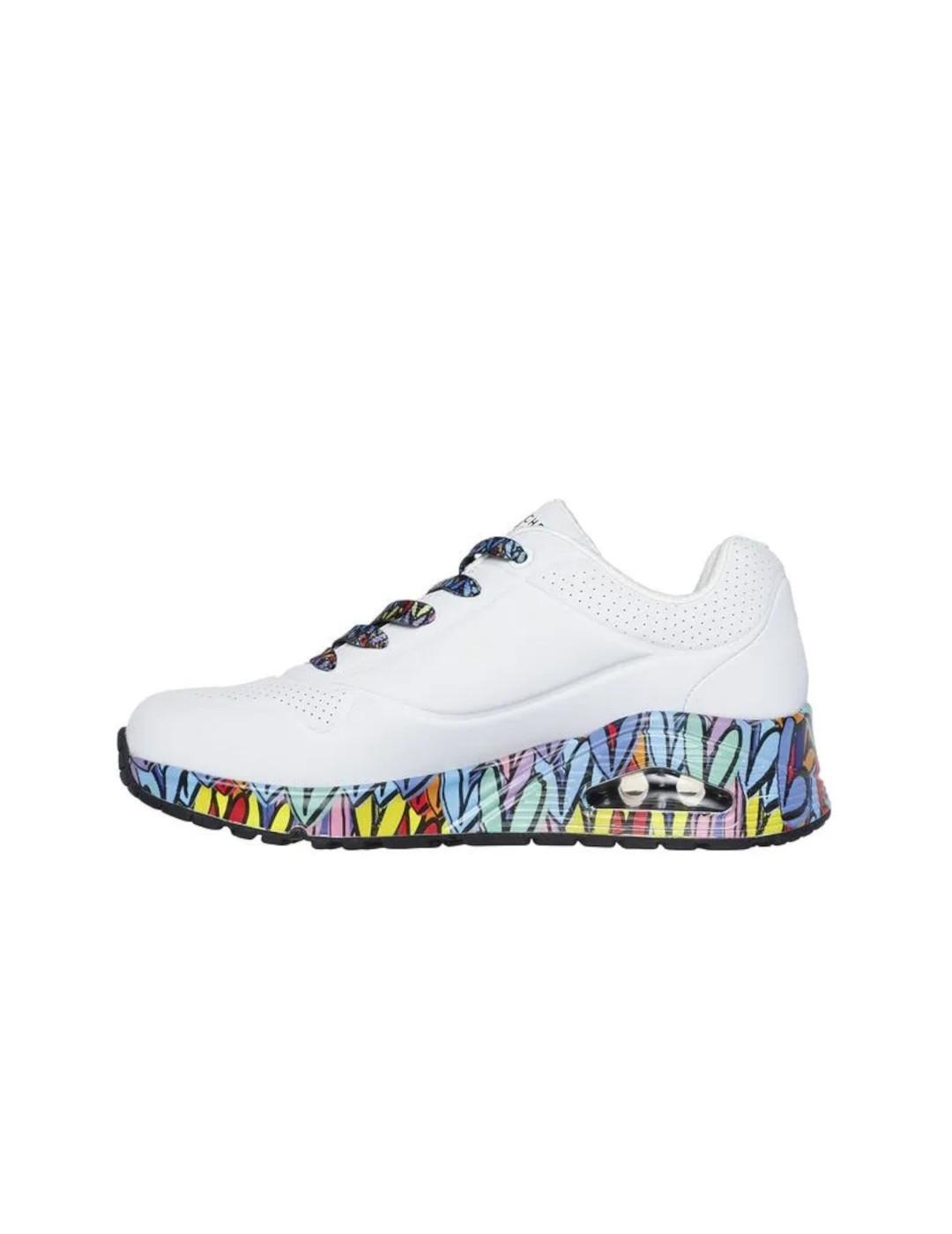 Zapatillas para Mujer Skechers Uno - ravaged love Multicolor 2/5
