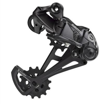 Ex1 type 3.0 achterderailleur - 8 versnellingen - zwart