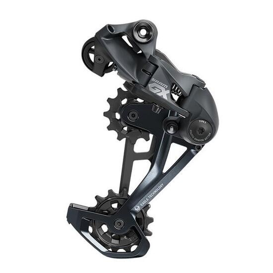 Sram Schaltwerk GX Eagle X-Actuation 12-Gang,alu/stahl,grau,lang,max.52Z.