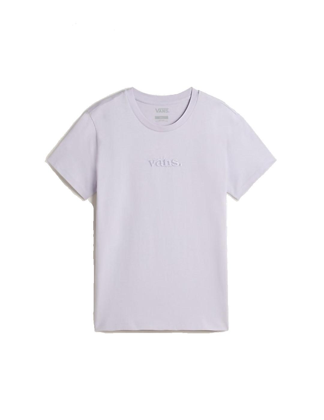 VANS Camiseta para Mujer Vans Essential Morado
