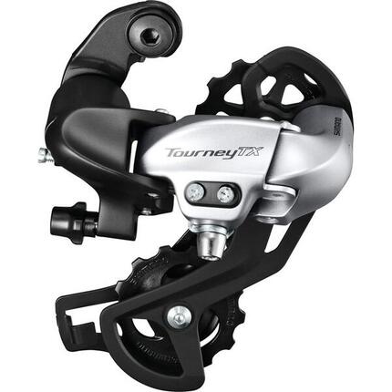 SHIMANO RD-TX800 przerzutka tylna 7/8, krótka klatka, srebrna