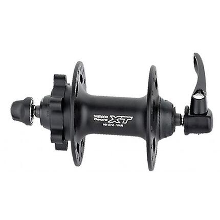 Shimano VR-Nabe Deore XT Disc HBM756 100mm, 36 Loch, f. 6-Loch-Aufn., schwarz