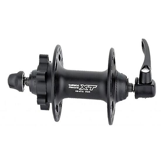 Shimano VR-Nabe Deore XT Disc HBM756 100mm, 36 Loch, f. 6-Loch-Aufn., schwarz