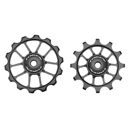 Kółeczka przerzutki TOKEN TK1724 SHIMANO, SRAM, 11s, 12s Szosa Gravel Czarne