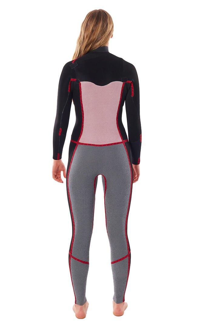 Femmes Dawn Patrol Warmth 3/2mm Chest Zip Combinaison Néoprène 5/5