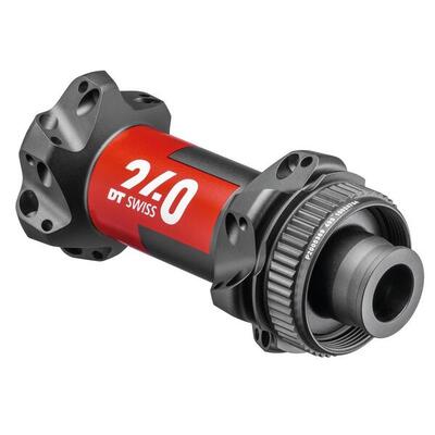 DT Swiss VR-Nabe240 Road DB Straightpull 100mm/12mm TA, 24 Loch