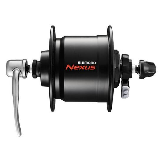 Shimano VR-Nabendynamo DHC3000 100mm, 36 Loch, schwarz, SNSP
