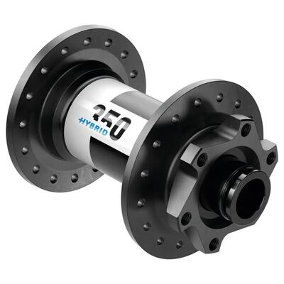 Dt swiss voornaaf 350 hybrid mtb db 110mm/15mm ta boost is 6-l 36 gaten