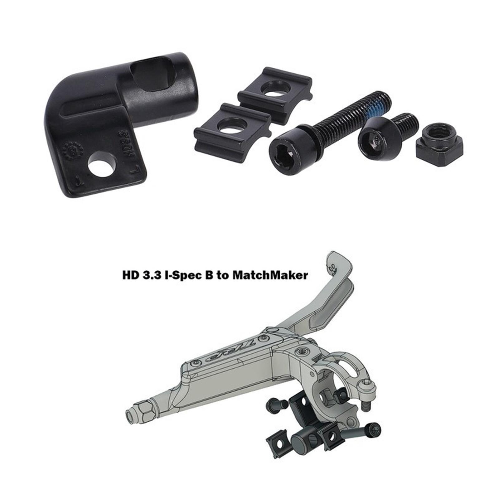 TRP Brems-/Schalthebeladapter Matchmaker Adpaterkit, links 1/1