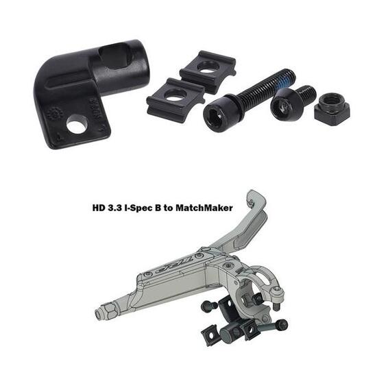 TRP Brems-/Schalthebeladapter Matchmaker Adapterkit, rechts