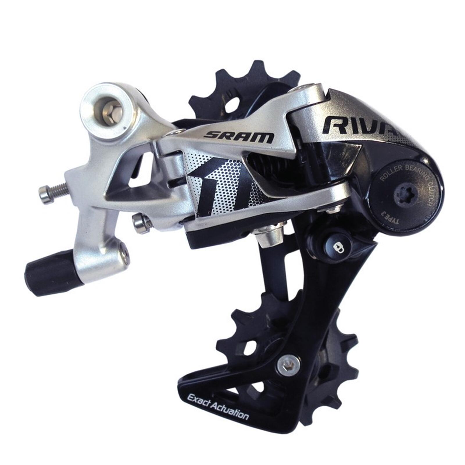 Sram - Dérailleur Arrière Rival 1 Type 3.0 - Train De Galets Moyen - 11 Vitesses - 2018 - Dérailleur - Taille Unique - Decathlon