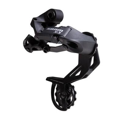 X.3 achterderailleur 7-8 versnellingen - lange kooi