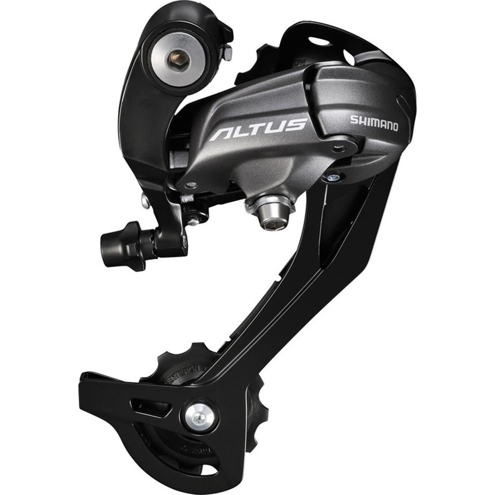 SHIMANO Shimano altus rd-m370 achterderailleur 9-speed zwart