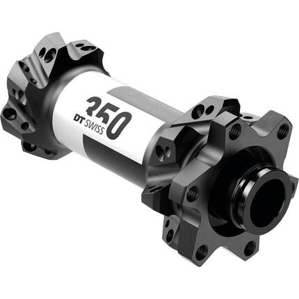 DT Swiss VR-Nabe 350 MTB Straightpull DB 110mm/15mm TA Boost, IS 6-b., 28 Loch