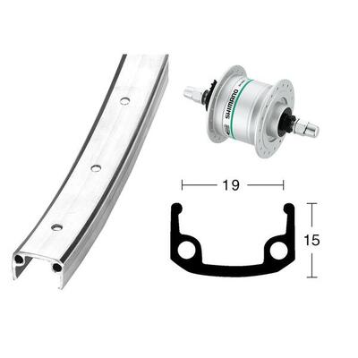 Voorwiel exal dh3n31 rigid36t