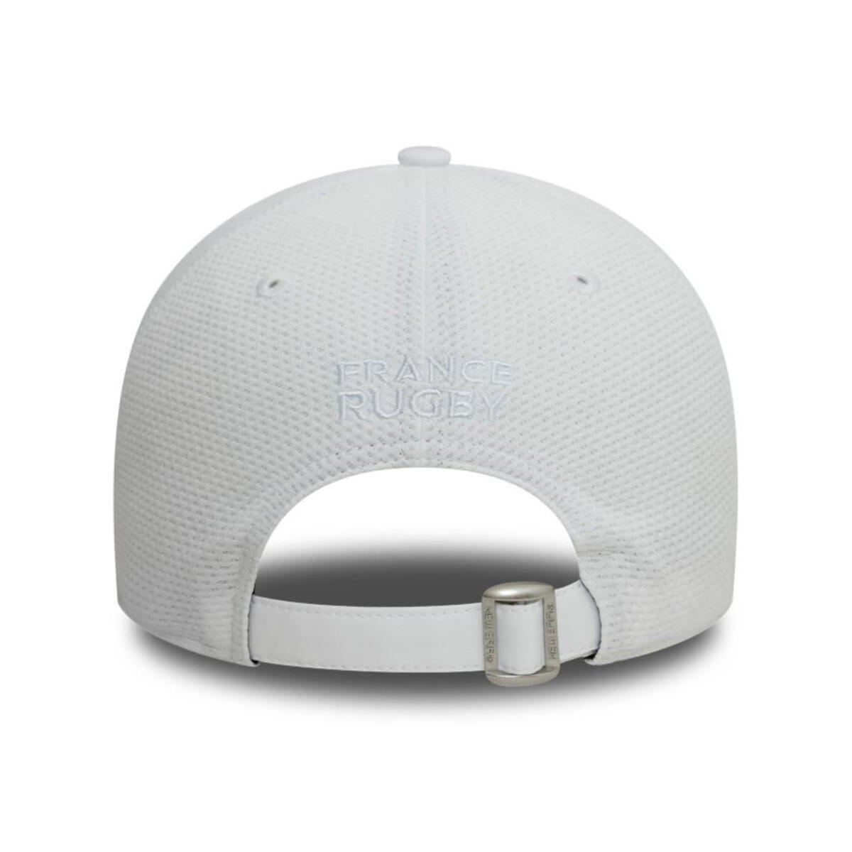Cappello Francia Rugby New Era Training Mesh 9forty Bianco 2/4