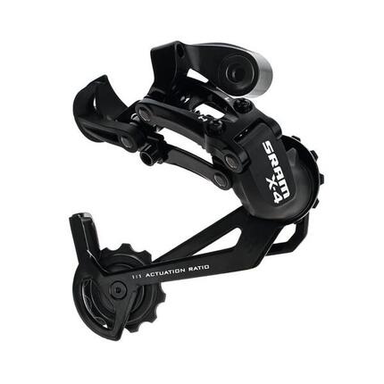 Przerzutka tylna do roweru górskiego Sram X4 Long Cage Black (7.8.9V)