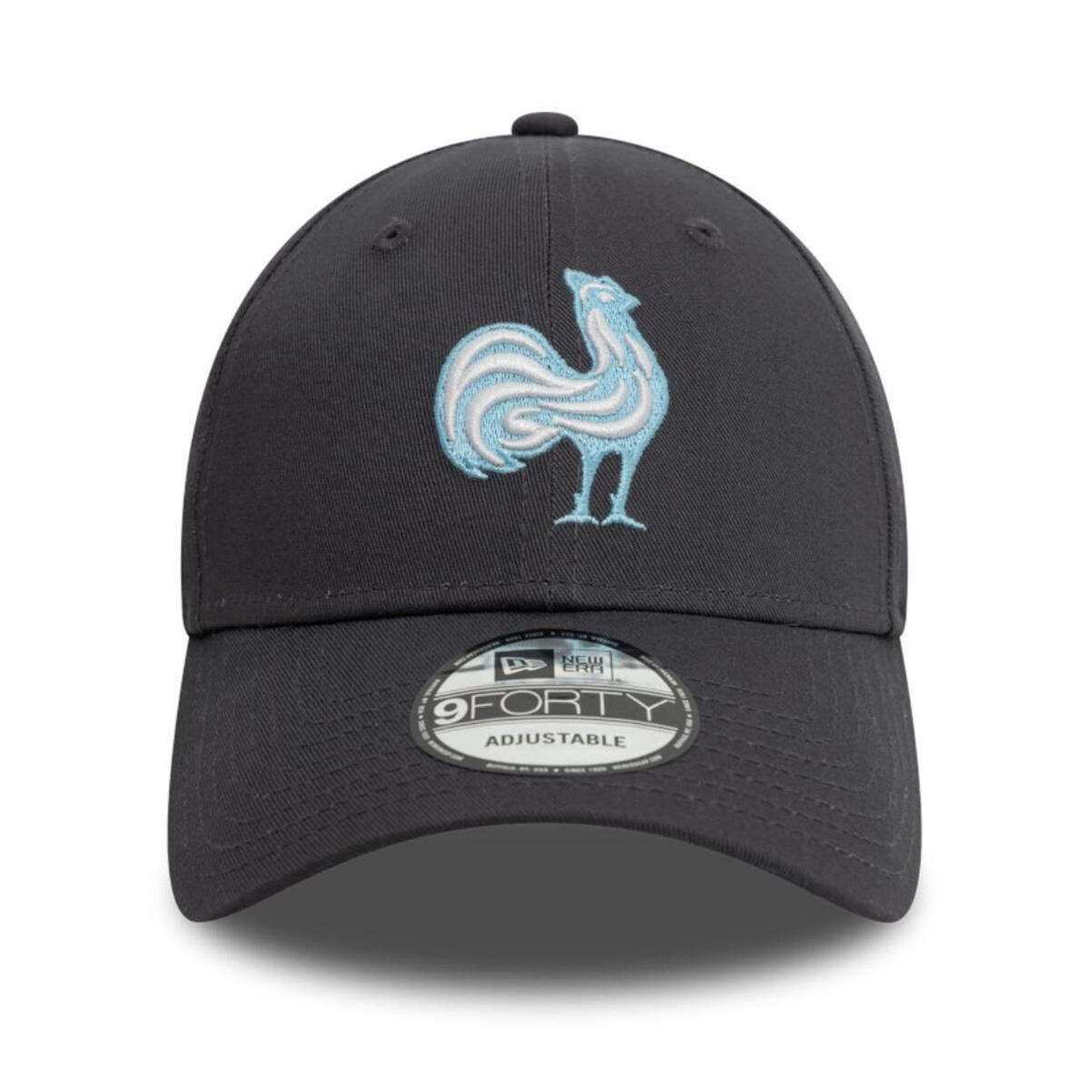 Casquette New Era France Rugby Seasonal 9Forty Gris 5/6