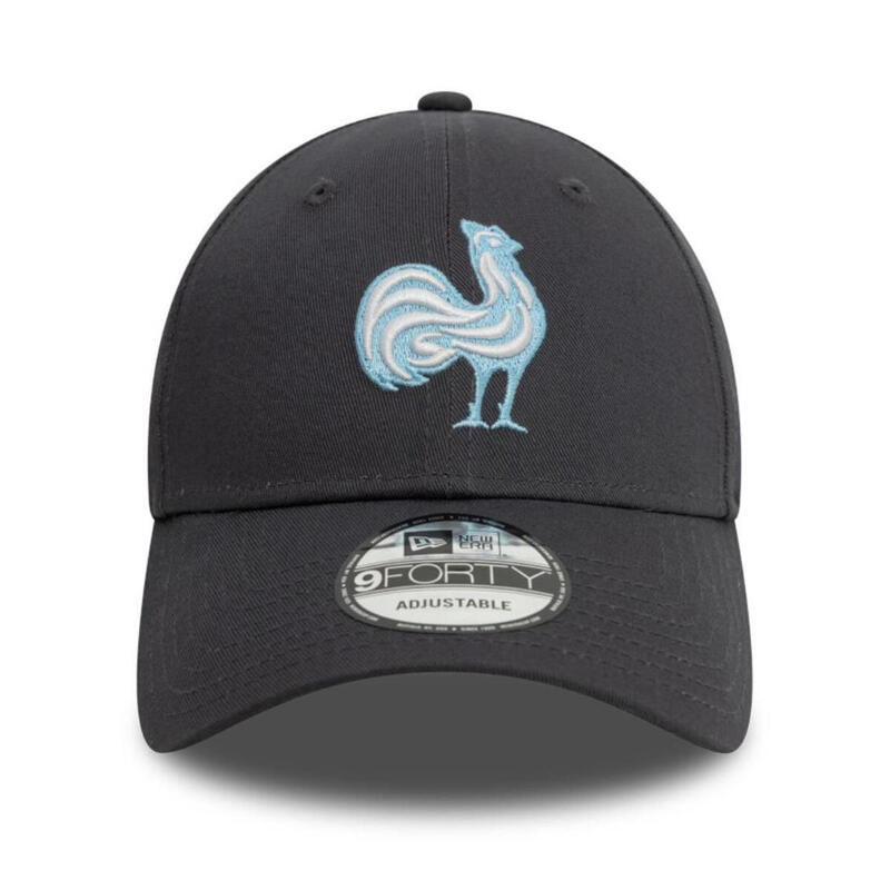 Șapcă New Era France Rugby Seasonal 9Forty gri