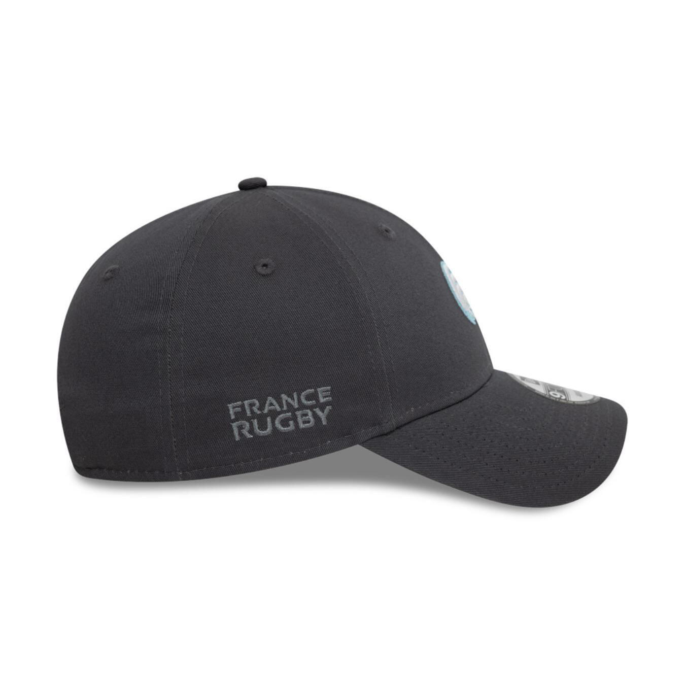 Casquette New Era France Rugby Seasonal 9Forty Gris 6/6