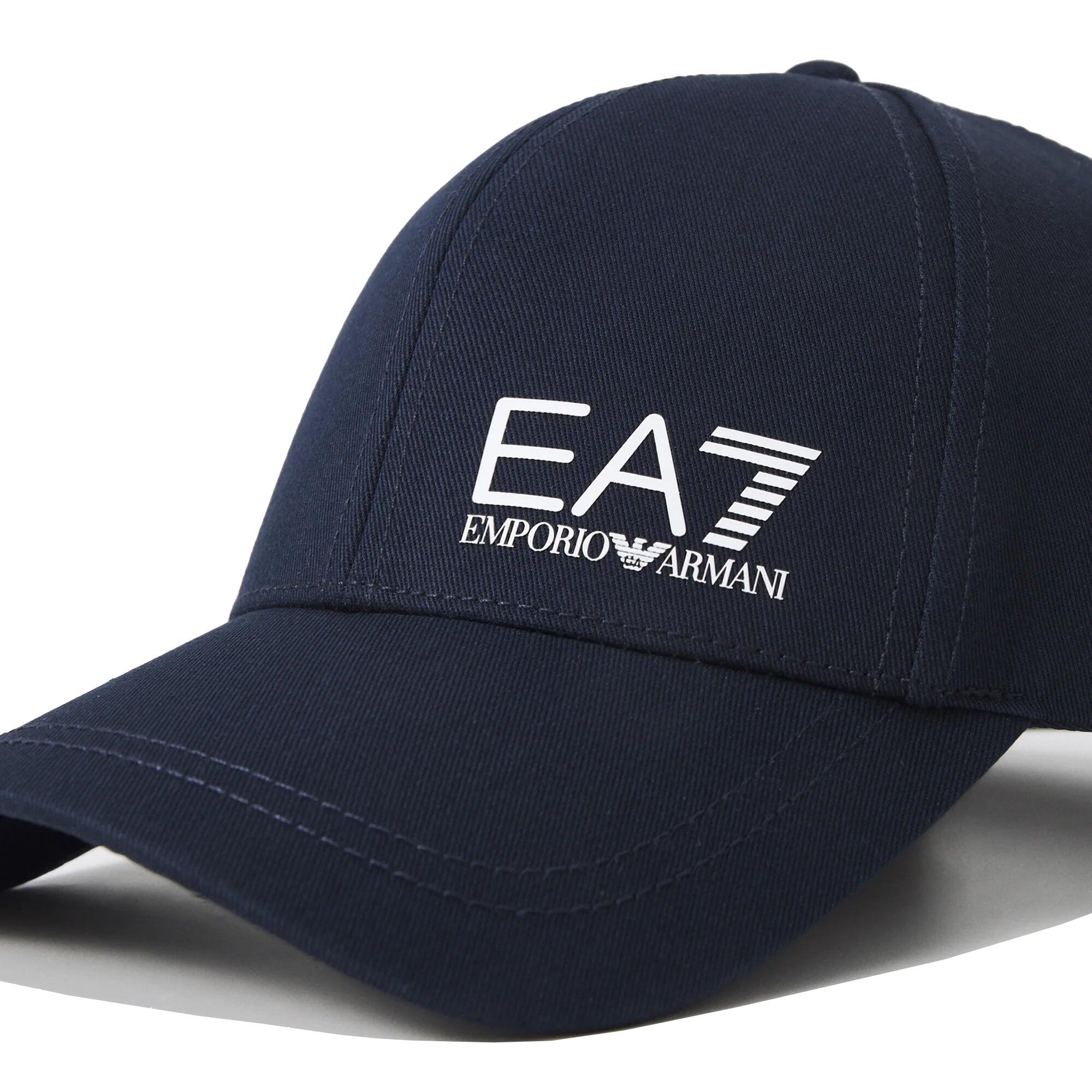 Czapka z daszkiem EA7 Emporio Armani TrainCore IdentityLogo armani blue/white 2/5