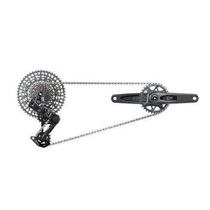 Zestaw napędu SRAM GX Eagle AXS Transmission 175 mm