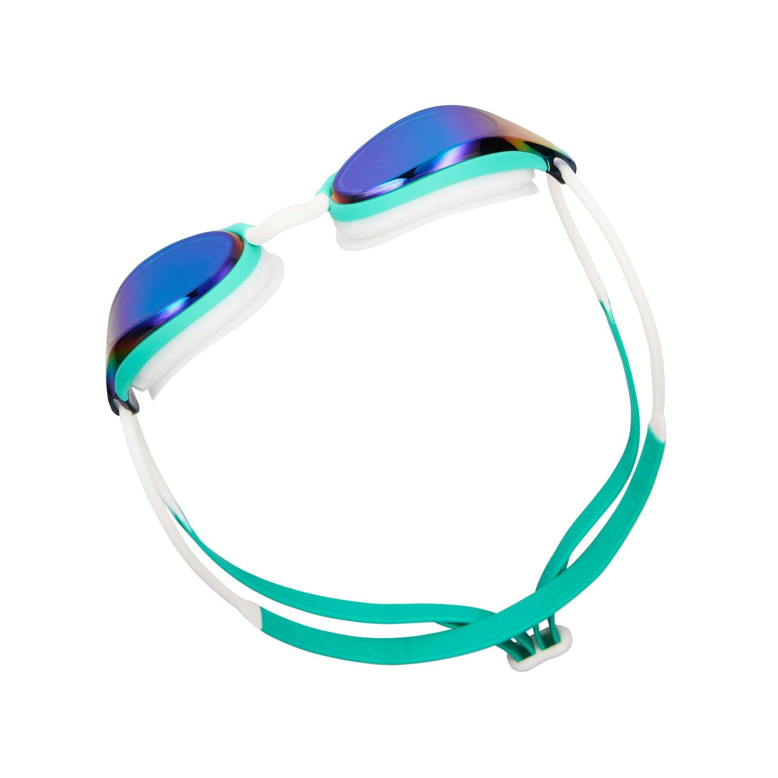 Schwimmbrille verspiegelt 180° Sichtfeld Freiwasser Unisex - Fusion Air Titanium 2/6