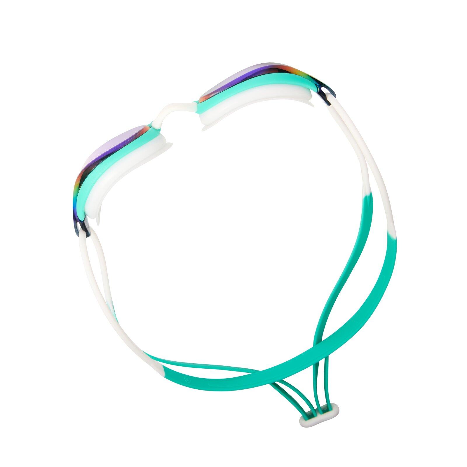 Schwimmbrille verspiegelt 180° Sichtfeld Freiwasser Unisex - Fusion Air Titanium 3/6