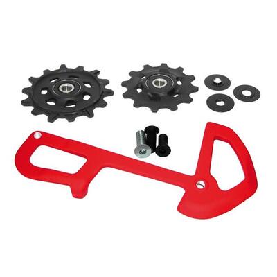 Roller sram kit galets et chape interne xo1 eagle rouge