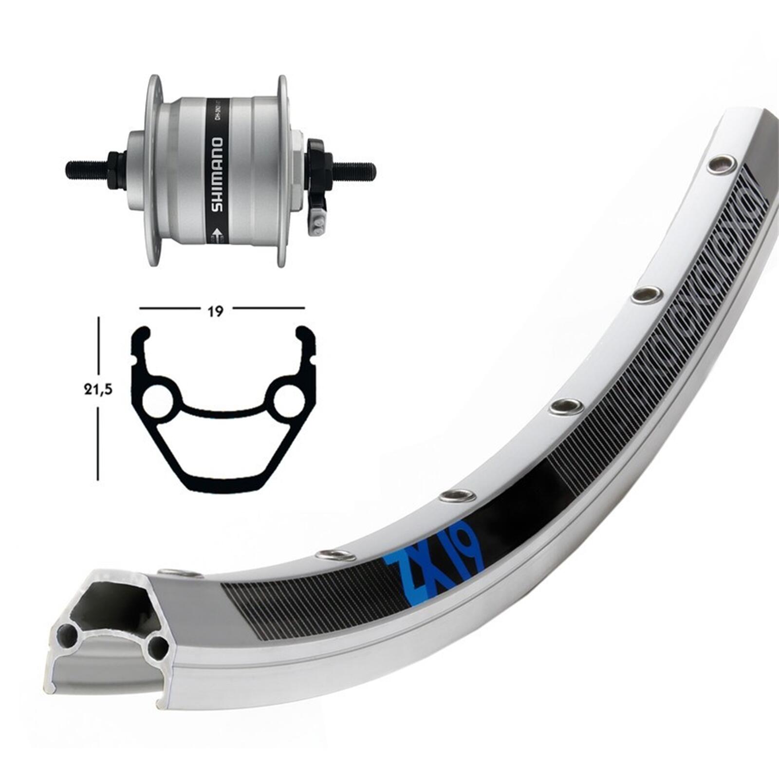 WINORA Ruota anteriore Exal Dyn.Dh3N31Rig.36T Zx 19