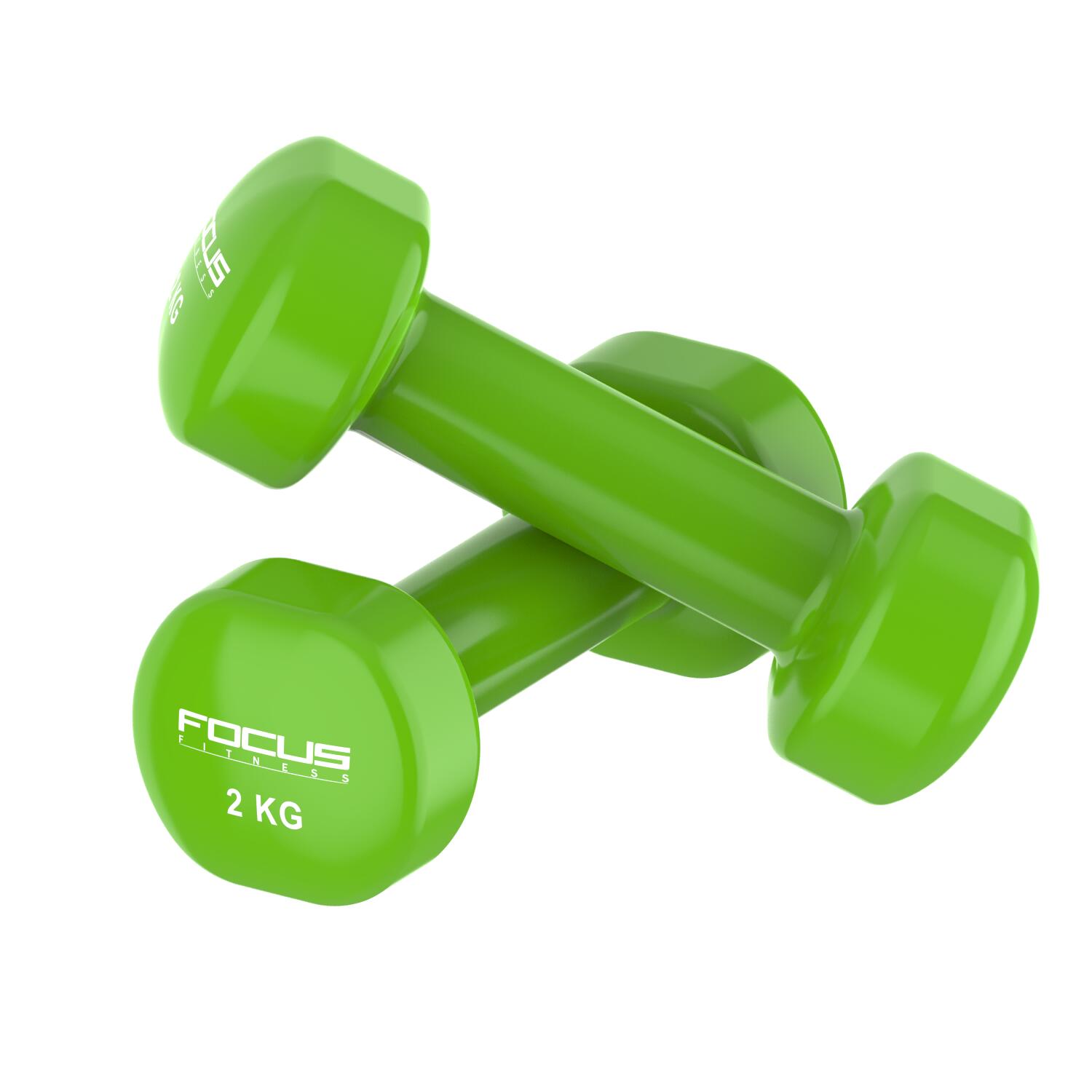 Vinyl Dumbbells - 2 x 2 kg 2/6