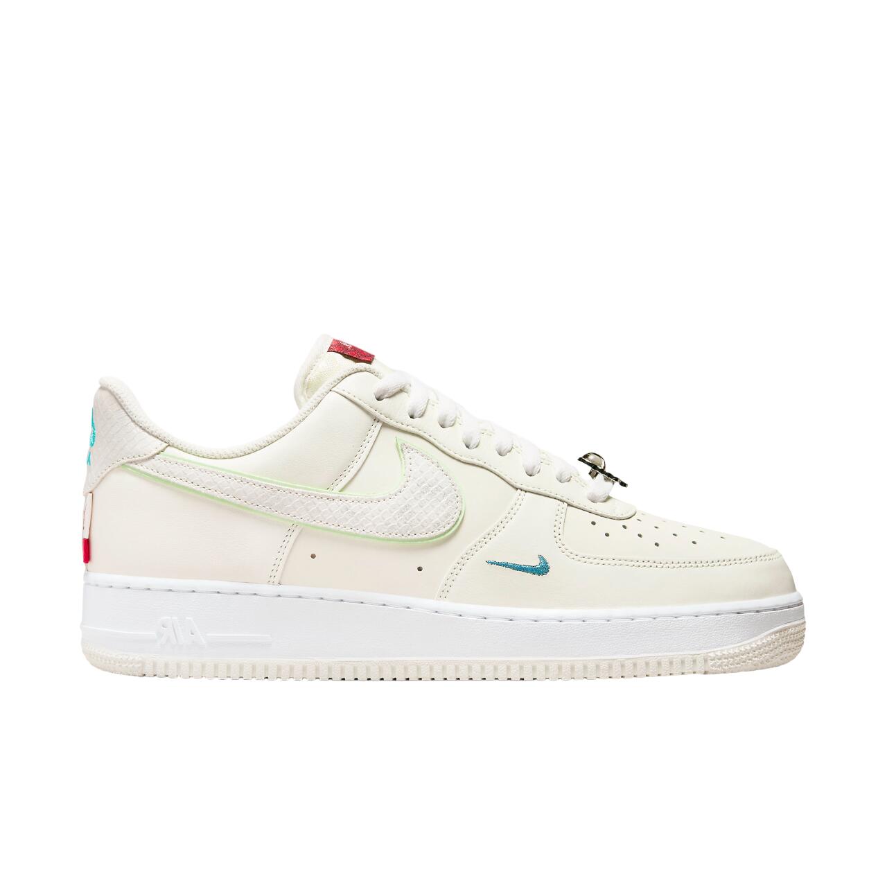 NIKE Scarpe Nike Uomo AIR FORCE 1 '07 BEIGE/MULTICOLOR