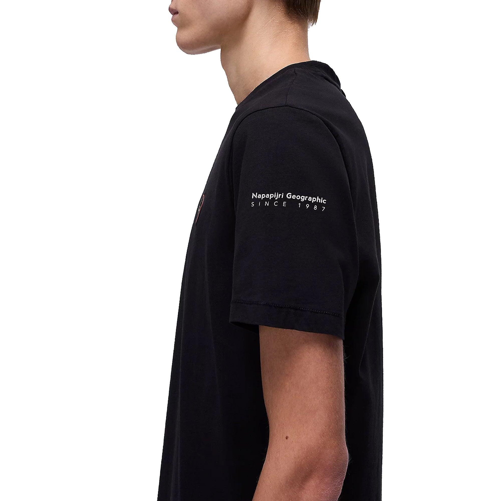 Camiseta masculina Napapijri S-Badge 4/5