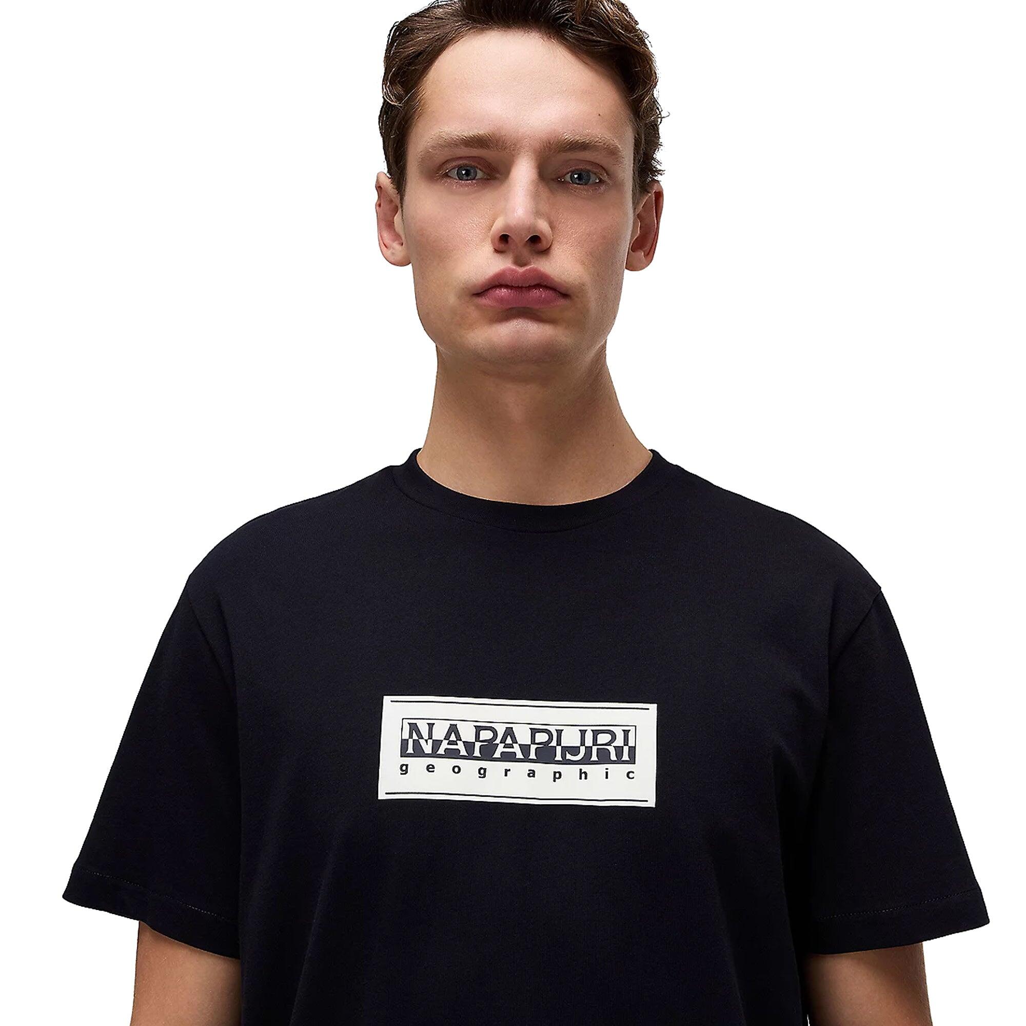 Napapijri S-Box Logo Herren T-Shirt 3/5