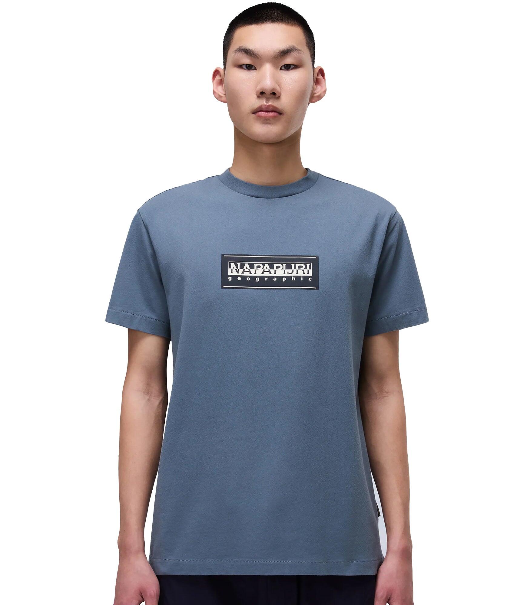 T-Shirt Homme Napapijri S-Box Logo 2/5