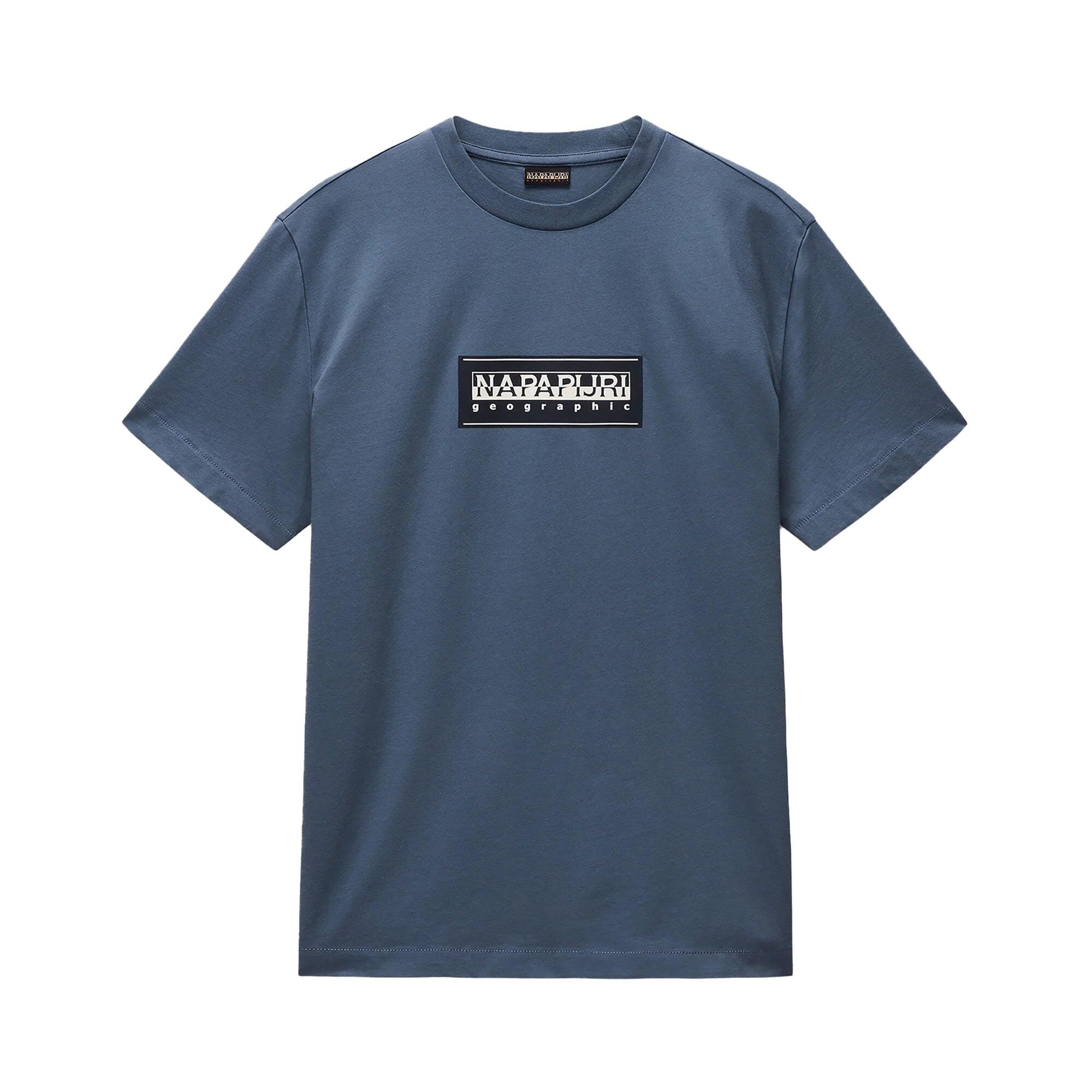 T-Shirt Homme Napapijri S-Box Logo 1/5