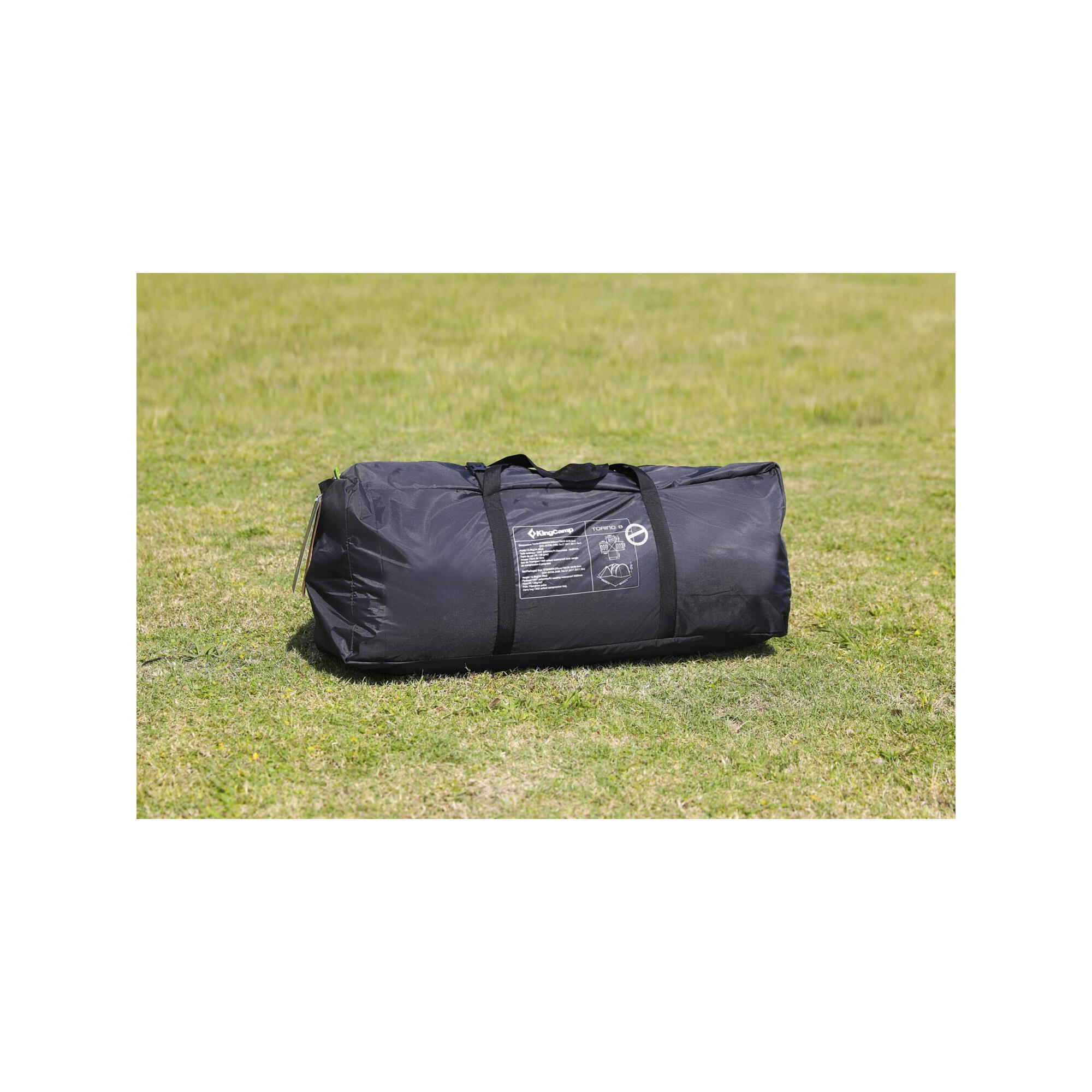 Tente camping familiale 8 places Torino Kingcamp - 600 x 570 x 203 cm 5/7