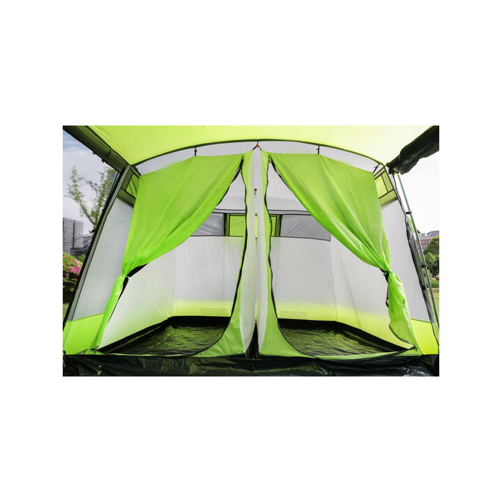 KingCamp Ultralichte campingtent MONDOME II voor 2 personen, waterdichte tent, compact en rugzakvriendelijk, ideale tent voor kamperen, trekking en outdoor-activiteiten, grijs
