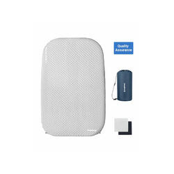 Matelas gonflable double - Gris clair