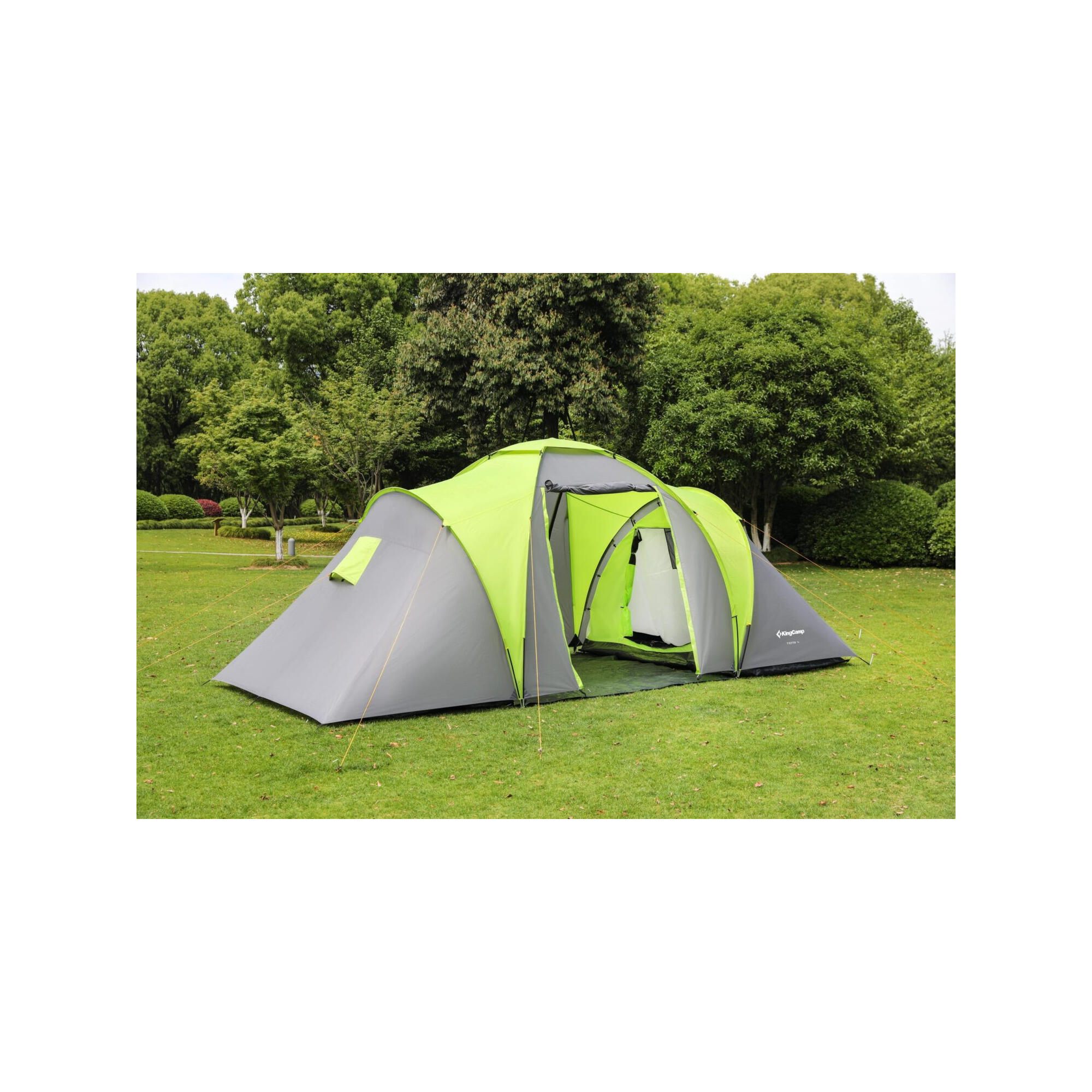 Tente camping familiale 4 places Temi Kingcamp - 500 x 220 x 200 cm 3/7