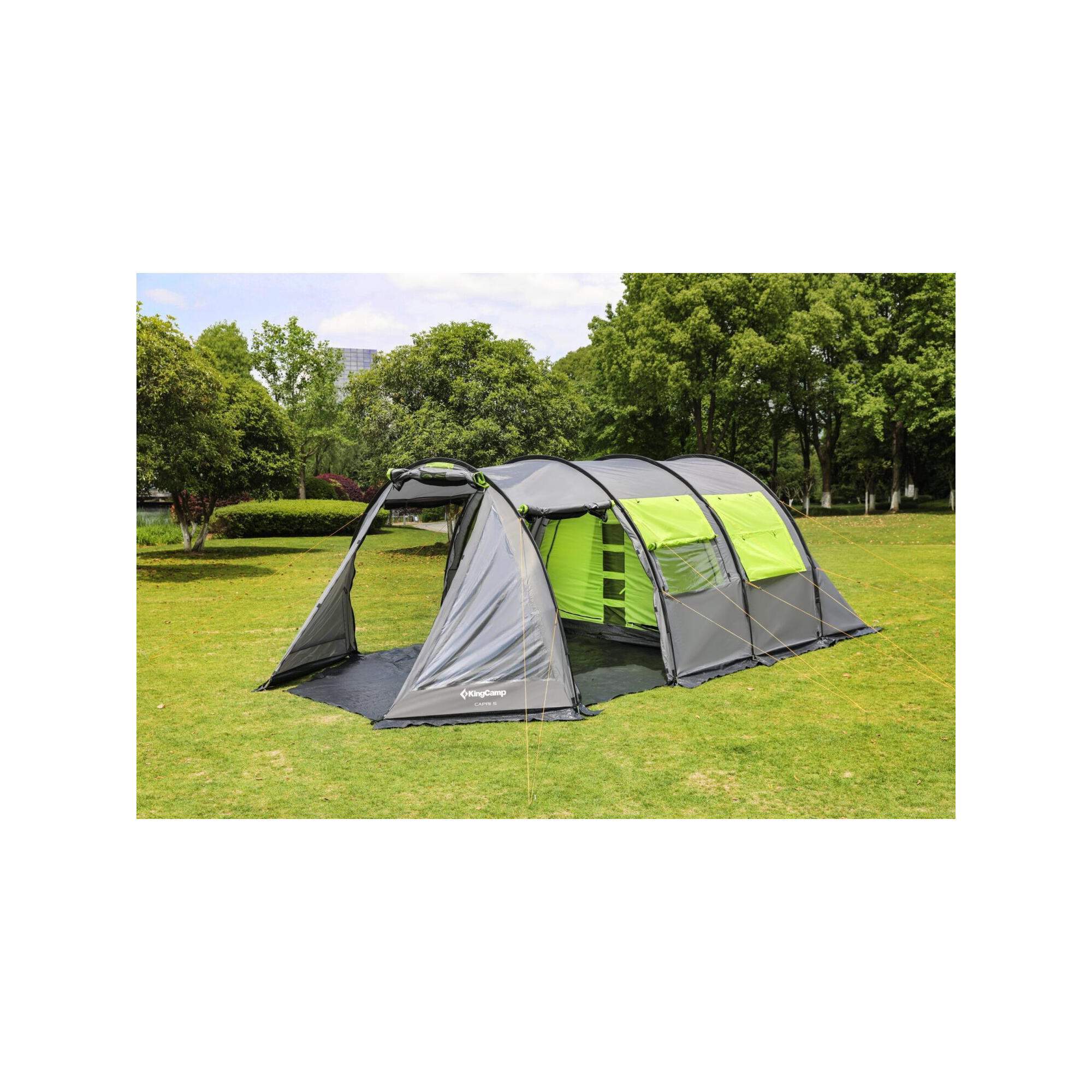 Tente camping familiale 4 places Capri Kingcamp - 570 x 320 x 200 cm 4/7