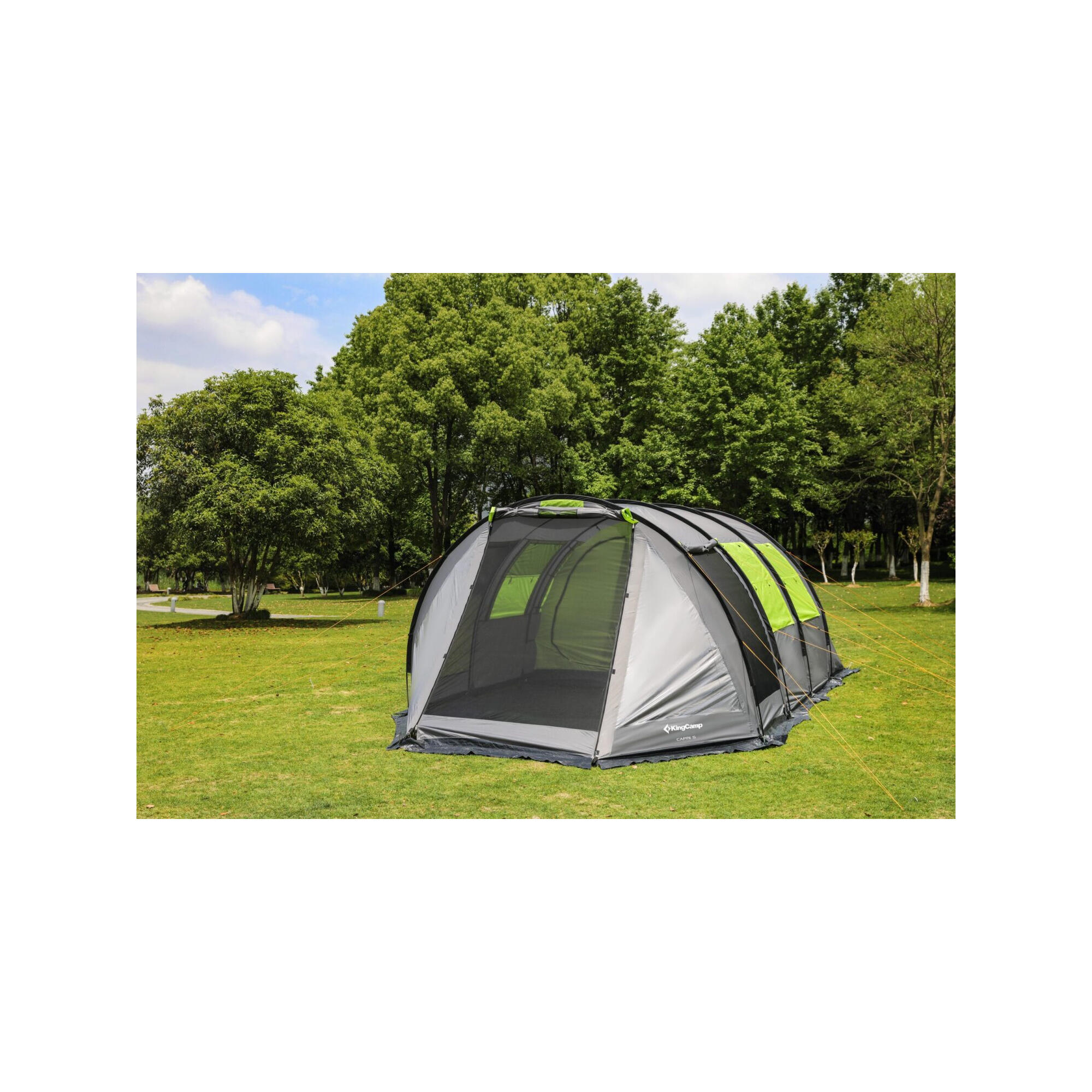 Tente camping familiale 4 places Capri Kingcamp - 570 x 320 x 200 cm 3/7