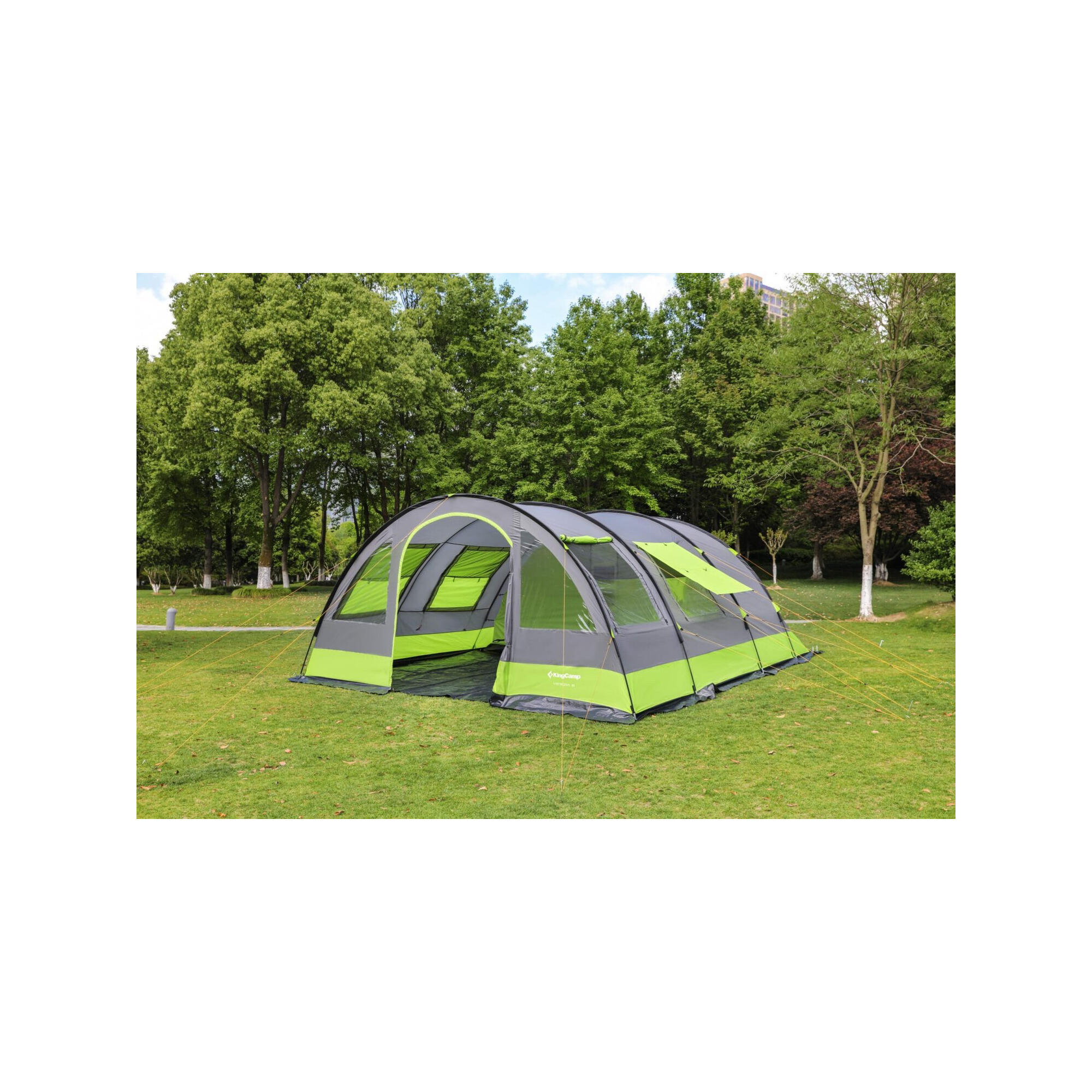 Tente camping familiale 6 places Venezia Kingcamp - 525 x 410 x 200 cm 2/7