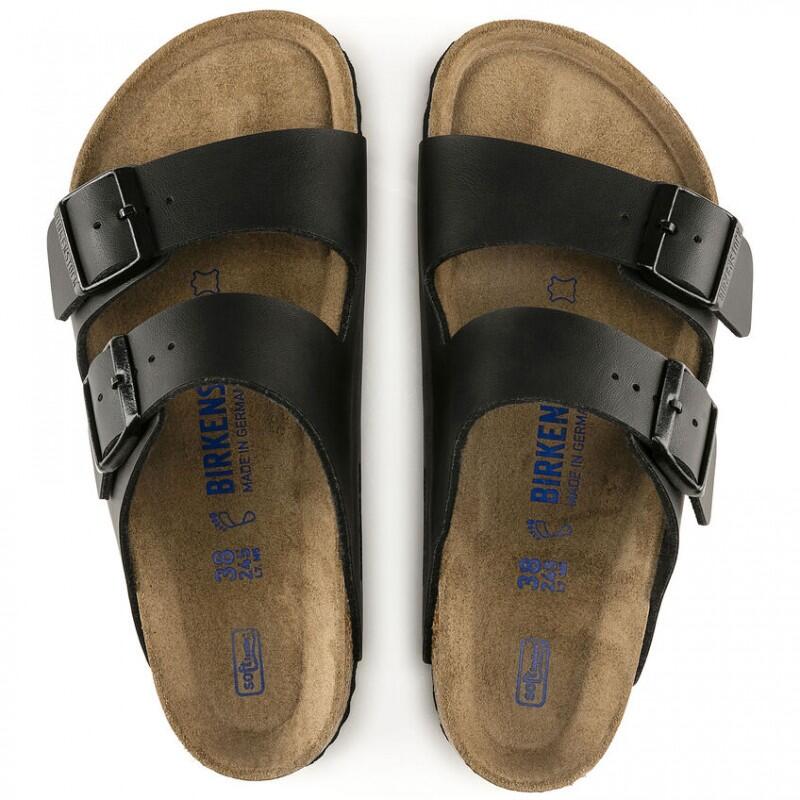 Birkenstock Arizona Czarne Panele Dorosłych