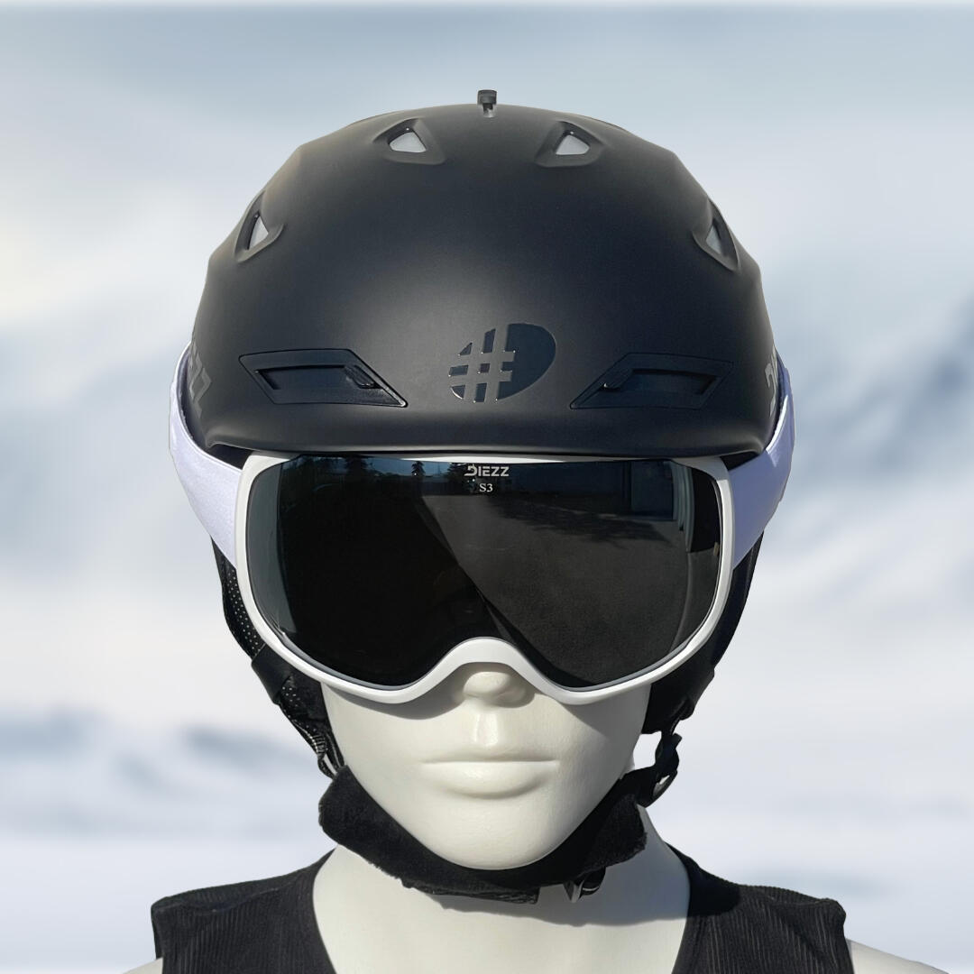 CENIS L S3 skimasker White Silver 3/4