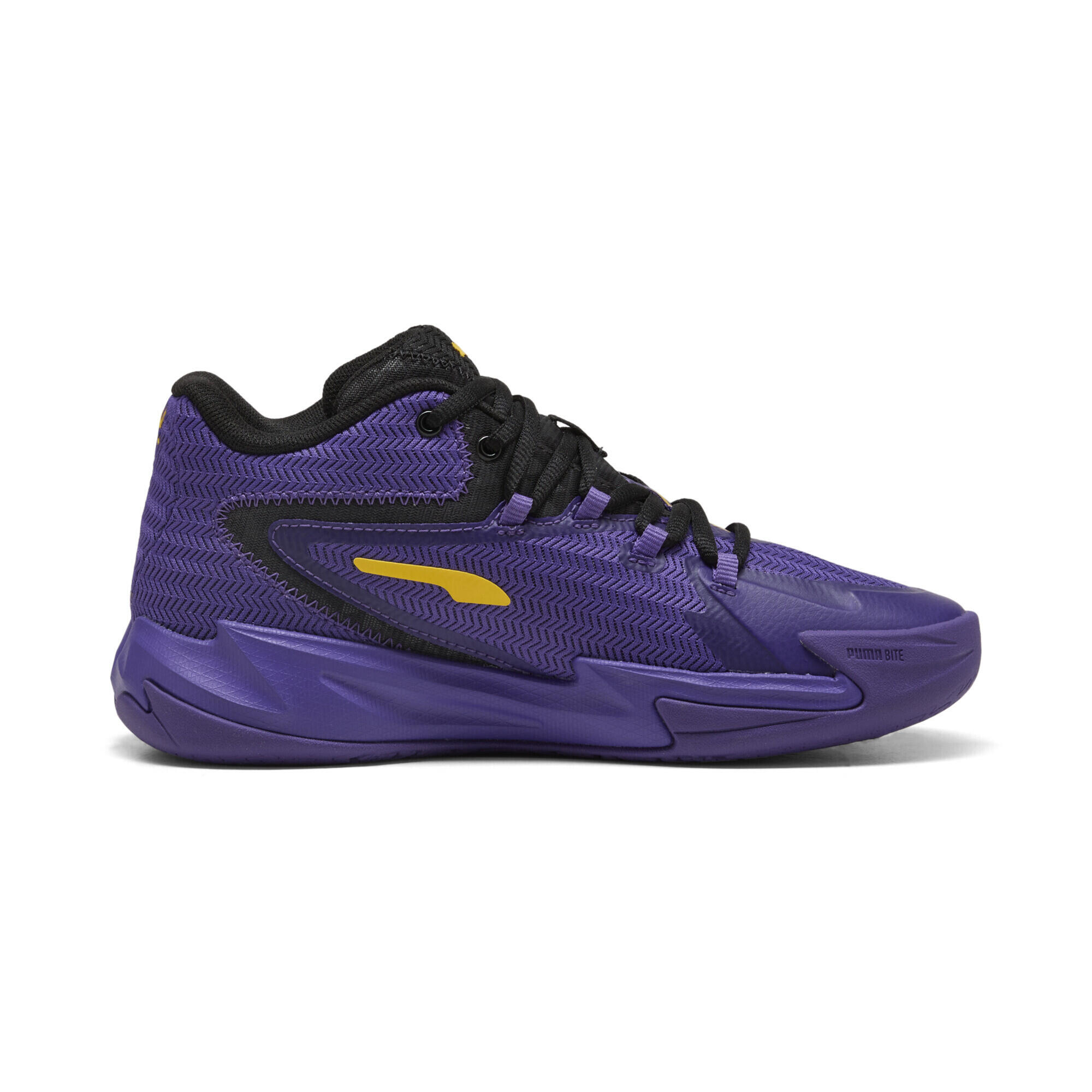 The Dagger Basketballschuhe Erwachsene PUMA Black Team Violet Purple 5/7