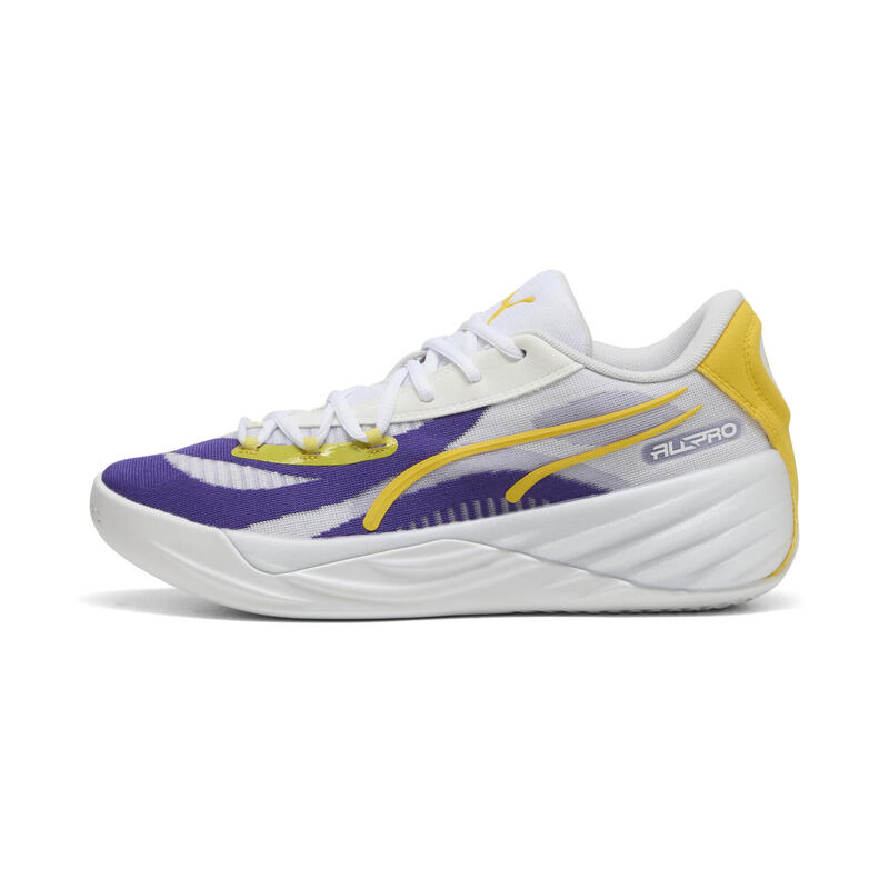Buty do koszykówki unisex All-Pro NITRO™ LA PUMA Team Violet Pelé Yellow Purple