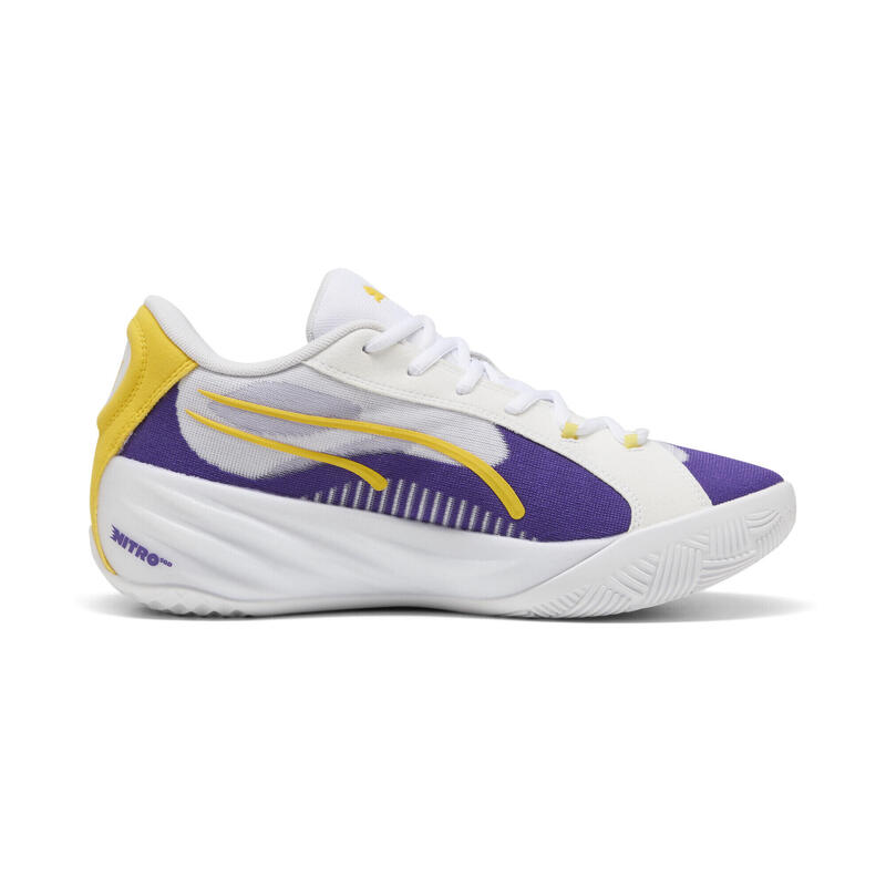 Buty do koszykówki unisex All-Pro NITRO™ LA PUMA Team Violet Pelé Yellow Purple