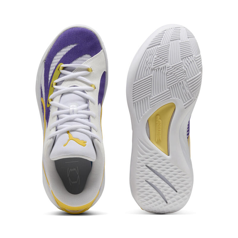 Buty do koszykówki unisex All-Pro NITRO™ LA PUMA Team Violet Pelé Yellow Purple